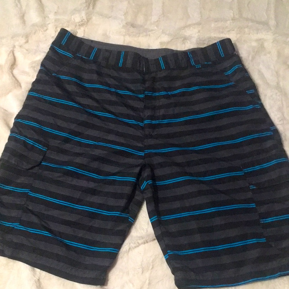 Blue Gear Swim Trunks